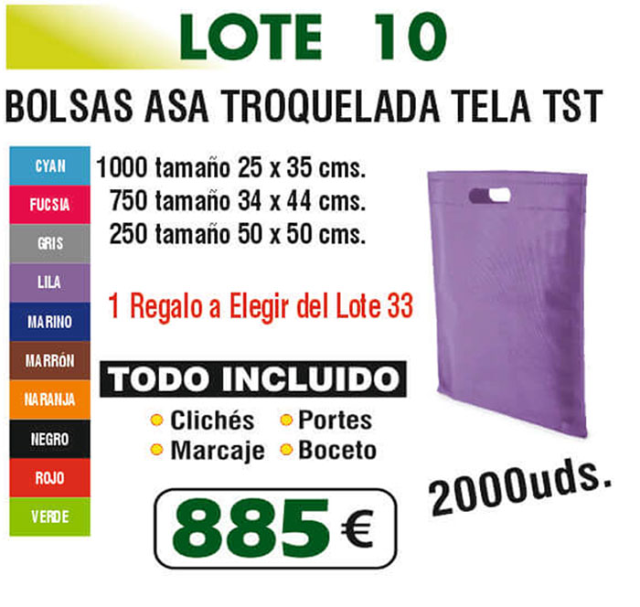 Lot of bags Number 10