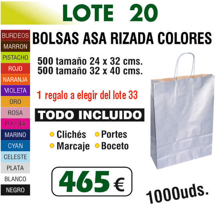 Lot of bags Number 20